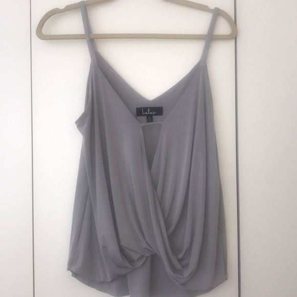 Lulus Tops - Gray/Silver Lulus Top
